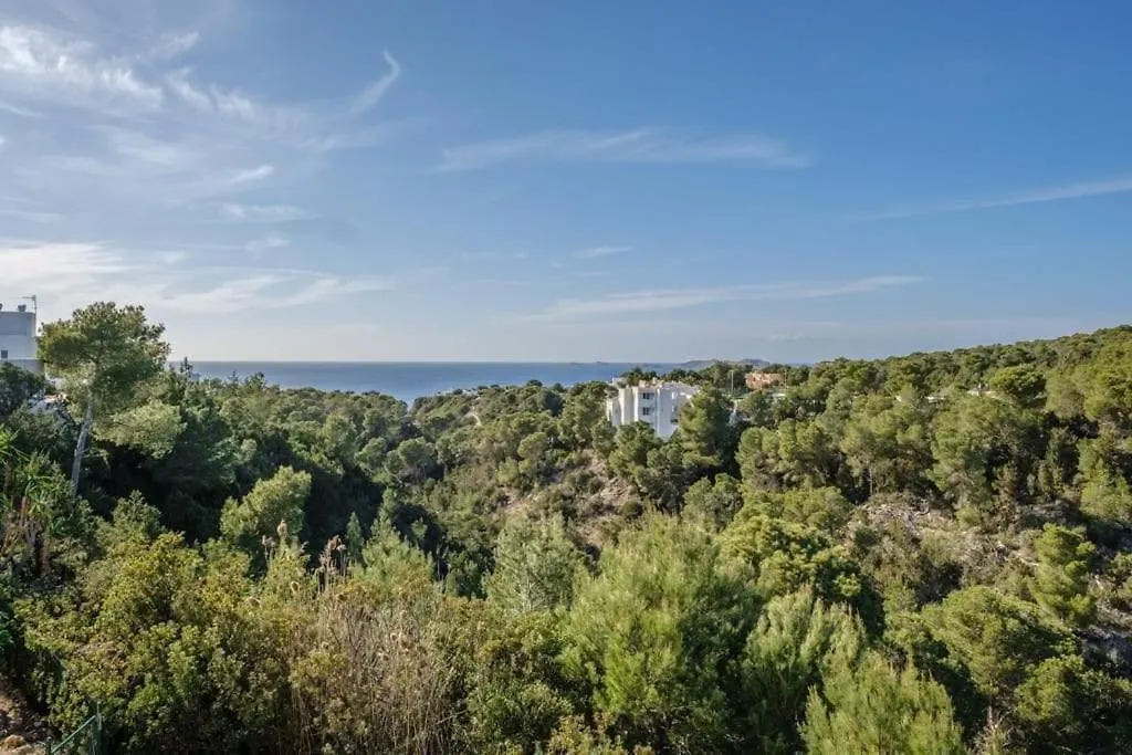 Vila Casa En Cala Vadella Con Piscina Y Vistas Al Mar San José 0*,  Španělsko