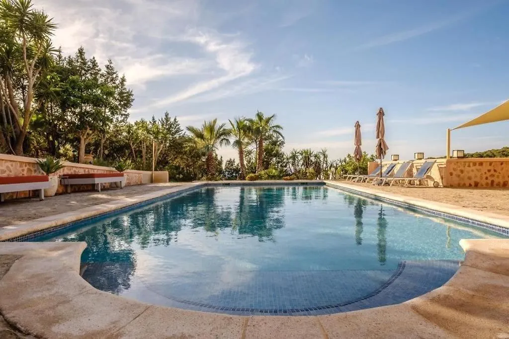 Prázdninový dům Vila Casa En Cala Vadella Con Piscina Y Vistas Al Mar San José