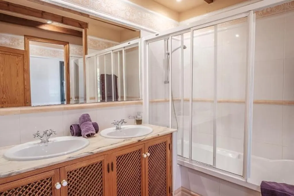 Prázdninový dům Vila Casa En Cala Vadella Con Piscina Y Vistas Al Mar San José