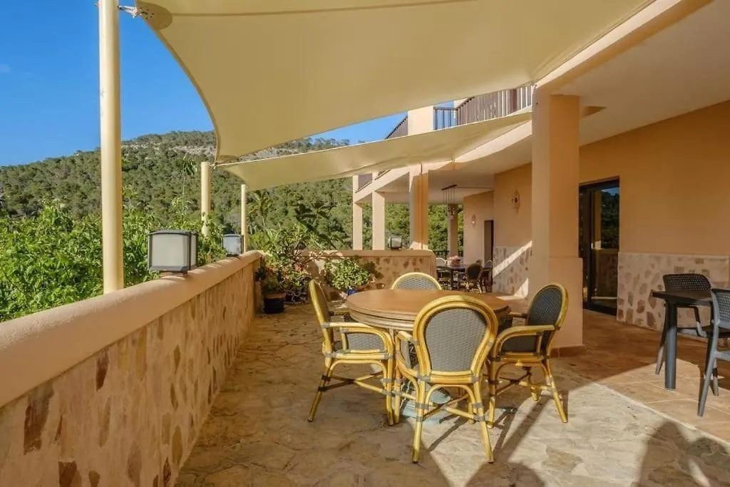 Prázdninový dům Vila Casa En Cala Vadella Con Piscina Y Vistas Al Mar San José