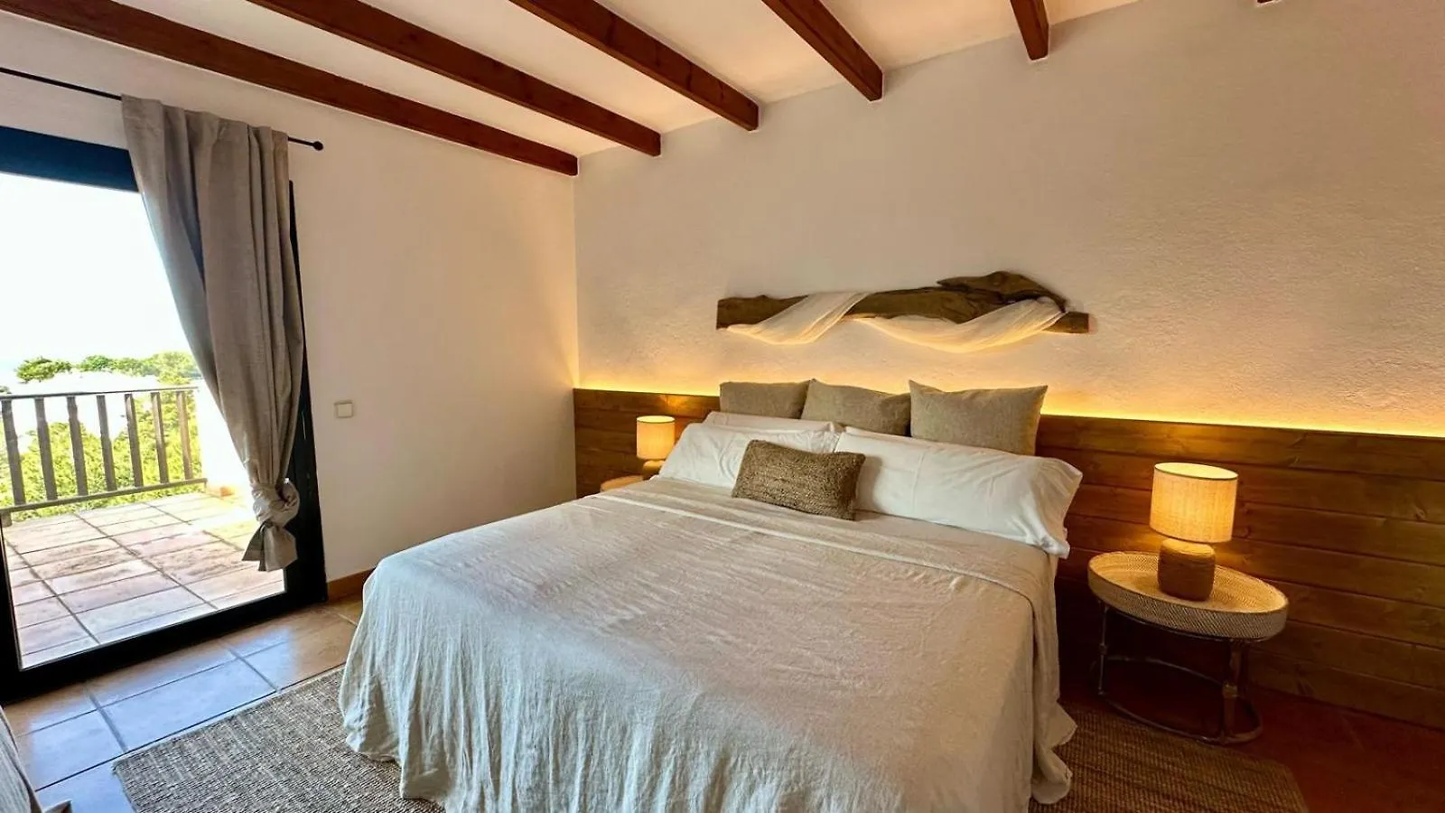 Vila Casa En Cala Vadella Con Piscina Y Vistas Al Mar San José 0*,  Španělsko