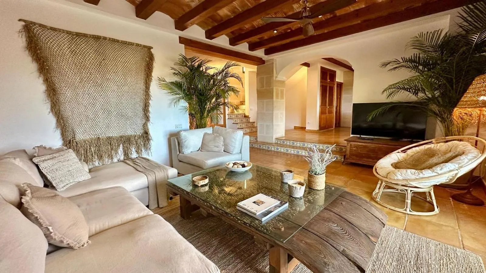 Prázdninový dům Vila Casa En Cala Vadella Con Piscina Y Vistas Al Mar San José Španělsko